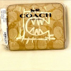 Coach zip around wallet